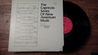 Pierce/lomon/spiegel Capriccio Series Of American Music 2 Lp Experimental