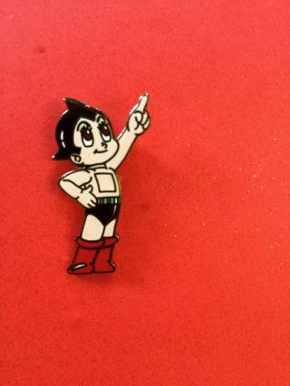 Astroboy Enamel Pin Tezuka Totoro Gigi Tetsuan Atom Astro Boy Pointing