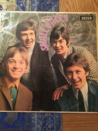 Small Faces Vinyl Lp Mono Decca Psych/mod Rare Uk First Red Box Label