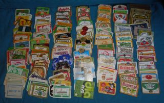 300 Old Czechoslovakian And Czech Beer Labels