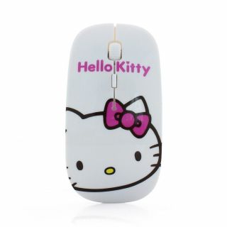 Hello Kitty Shape 2.  4ghz Wireless Mouse Optical Gaming Mouse For Computer