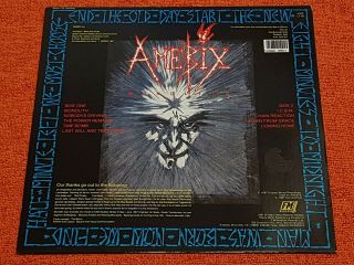 AMEBIX - Monolith - 1987 Heavy Metal Records RARE German First Press Vinyl PUNK 2