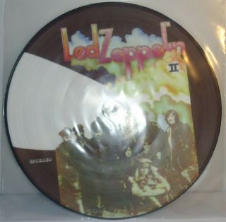 Led Zeppelin - 2 Ii 11 Lp (picture Disc) (vg/nm) Jimmy Page Robert Plant Vinyl