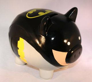 Batman Dc Comics Ceramic Coin Piggy Bank Fab Starpoint 8 " X9 " Room Decor