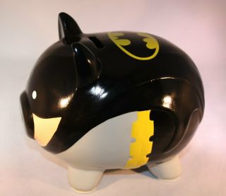 BATMAN DC COMICS CERAMIC COIN PIGGY BANK FAB STARPOINT 8 