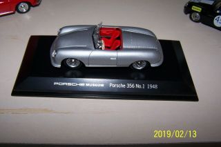1/43 Scale By Welly Porsche Museum 1948 Porsche 356 (number 1)