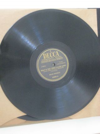 Billie Holiday Victor P75 78RPM SET of 5 2