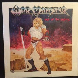Private Usa Heavy Metal Lp By War Minister 1986