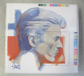 1982 David Bowie - Fashions - 10 7 " Picture Disc Set In Holder Space Oddity