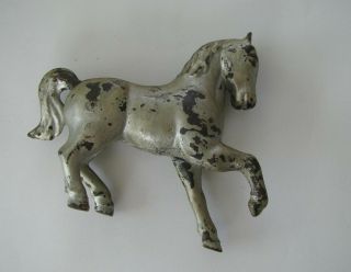 Vintage / Antique Collectible Cast Iron Horse Coin Bank 7