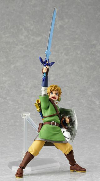 Figma 153 Link Legend of Zelda Skyward Sword OVP 100 orig.  Japan Action Figure 4