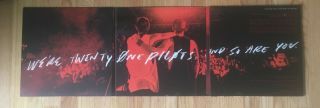 Never Played - Twenty One Pilots BLURRYFACE LIVE Vinyl Some Light Wear on Sleeve 2