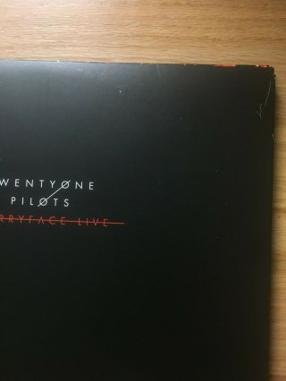 Never Played - Twenty One Pilots BLURRYFACE LIVE Vinyl Some Light Wear on Sleeve 7