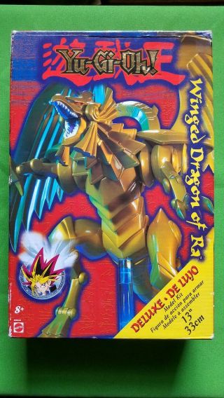 Mattel Deluxe Yu - Gi - Oh Yugioh Winged Dragon Of Ra Model Kit 13 "