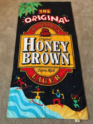 Jw Dundee’s Honey Brown Lager Beach Towel
