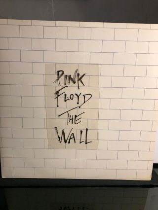 Pink Floyd The Wall 1st Press 1979 Near Vinyl