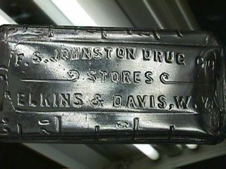 F S JOHNSTON DRUG CO STORES ELKINS & DAVIS W.  VA.  PHARMACY DRUG STORE MEDICINE 4
