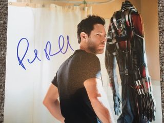 Paul Rudd Ant Man Hand Signed Autograph Photo Signed
