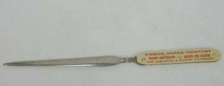 rare PIERCE MOTOR COMPANY Car Chrysler Plymouth Antique celluloid Letter Opener 2