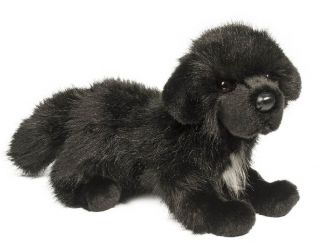 Douglas Cuddle Toy Stuffed Soft Plush Newfoundland Puppy Dog 16 " Black
