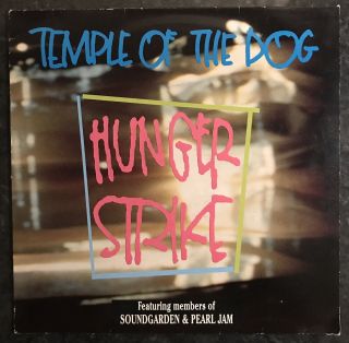 Rare Temple Of The Dog - Hunger Strike Vinyl 12 " Uk 1st Press 1992 Amy0091