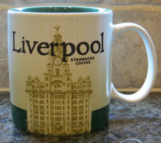 Nwt Starbucks Liverpool England Uk Global Icon City Collector Series Mug W/sku