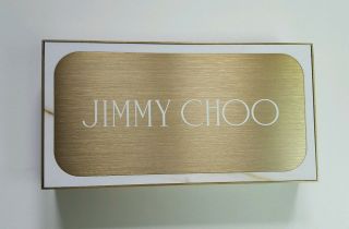 JIMMY CHOO LOGO PLAQUE IN GOLD METAL 2
