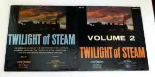 Twilight Of Steam Volumes 1 & 2 Lps 1963/1965 Mobile Fidelity Records