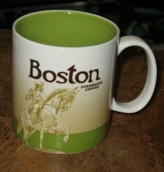 Starbucks 2010 Collector Series Boston 16 Oz.  Coffee/tea Mug Cup