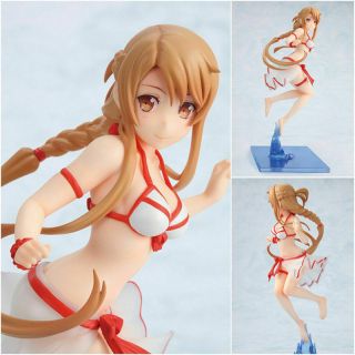1/10 Scale Sword Art Online Asuna Figure Sao Sexy Girl Collectible Toy