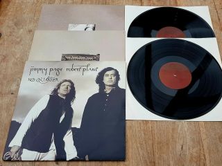 Jimmy Page & Robert Plant No Quarter Vinyl Fontana 1994 1st Press Led Zeppelin