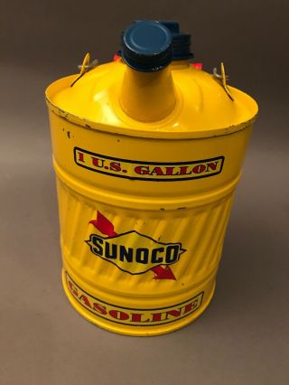 Vintage/antique Sunoco 1 U.  S.  Gallon Canister