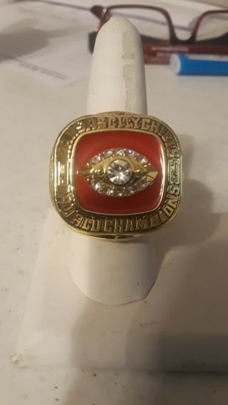 Kansas City Chiefs Bowl Ring