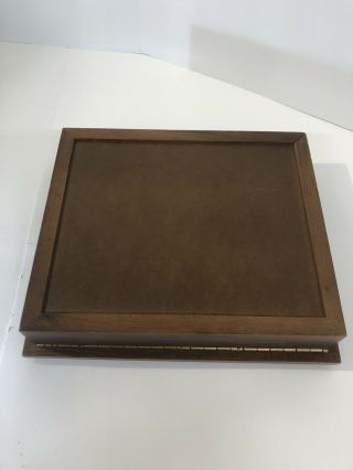 Vintage Cities Service Company Distributor Wooden Commemorative Box 4