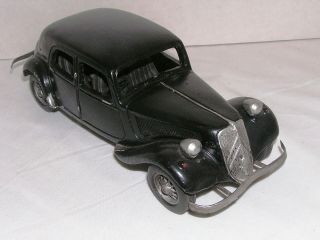 Metal Art Vintage Black Rolls Royce Model Toy Car Man Cave Bar Decor 5