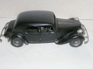 Metal Art Vintage Black Rolls Royce Model Toy Car Man Cave Bar Decor 6