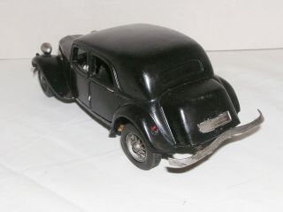 Metal Art Vintage Black Rolls Royce Model Toy Car Man Cave Bar Decor 8