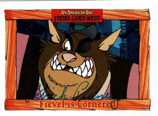 Patrick Pinney - An American Tail: Fievel Goes West Autograph Trading Card