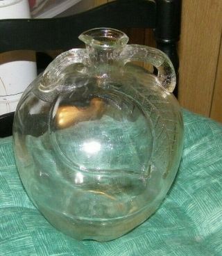 Vintage White House Vinegar Gallon Apple Bottle /pour Spout Pat Appl,  D For