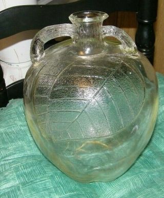 vintage white house vinegar gallon apple bottle /pour spout pat appl,  d for 2