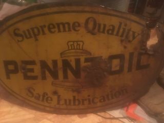 Vintage Pennzoil Sign