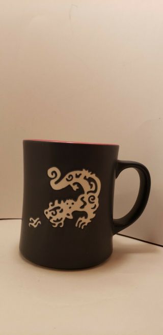Starbucks Bone China Coffee Mug 2011 Komodo Dragon 16 Oz