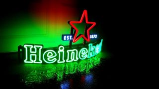 Heineken Star Beer Curved LED neon LED light sign curve 2