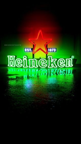 Heineken Star Beer Curved LED neon LED light sign curve 6