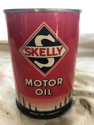 Skelly Motor Oil Qt Can