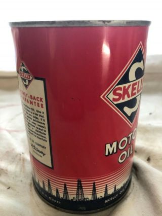 Skelly Motor Oil Qt Can 3