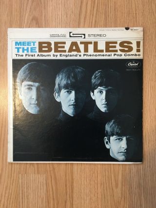Meet The Beatles [1964 Capitol T 2047.  Mono,  3rd Press RIAA 3] 2