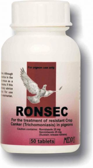 Pigeon Product - Ronsec - Trichomoniasis (crop Canker) - By Medpet