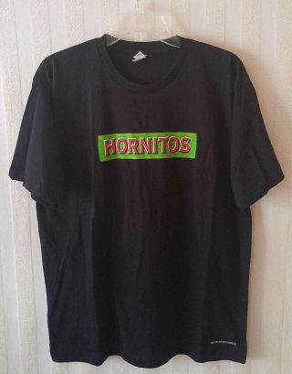 Hornitos Sauza 100 Puro Agave Tequila Graphic Short Sleeve Black T - Shirt Size L