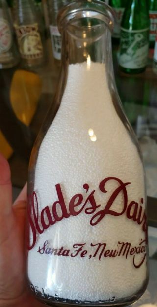 Trpq/acl Slades Dairy Milk Bottle - Santa Fe,  Mexico Bottle